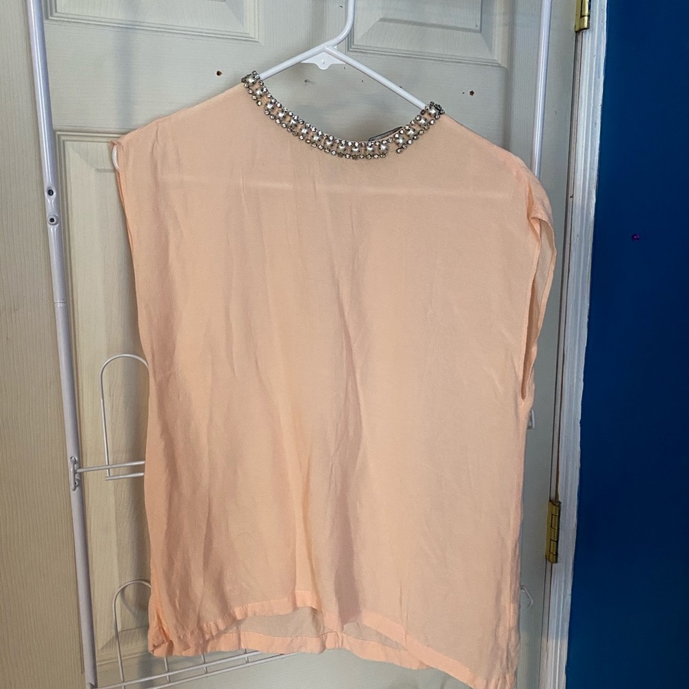 Jeweled Pink Top